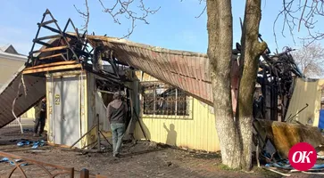 В центре Гулькевичи сгорел магазин пиротехники