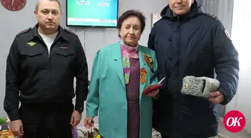 Правоохранители выполнили почетную миссию — вручили ветеранам войны и тыла юбилейные медали к 80-летию Победы