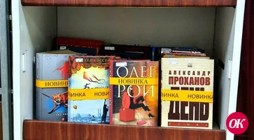Абонемент библиотеки им.Луначарского пополнился новыми книгами