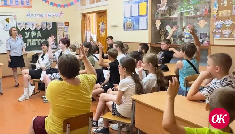 В Кавказском районе полицейские проводят профилактические мероприятия в лагерях дневного пребывания