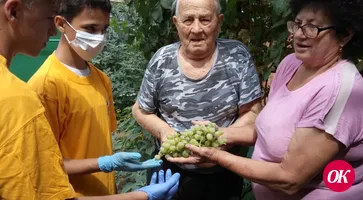 Волонтеры кропоткинского молодежного центра «Светофор» получили напутствие от участника Великой Отечественной войны