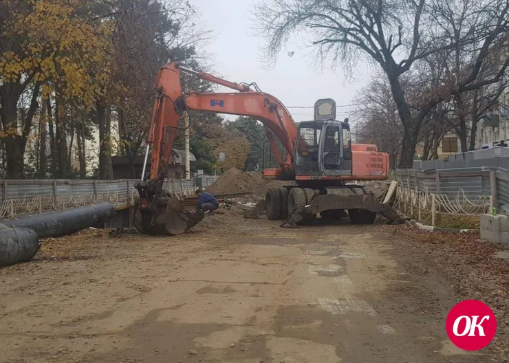 К концу недели будет открыто движение по улице Красной Кропоткина