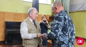 В Кропоткине наградили ветеранов ОВД