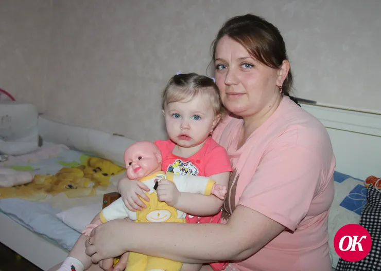 Оксана Козинская беженка из Харьковской области на Кубани родила ребенка и узаконила брак