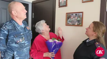 В Кавказском районе правоохранители и общественники навестили матерей и вдов сотрудников, погибших при исполнении служебного долга