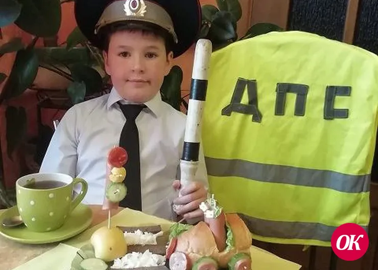 В Кавказском районе автоинспекторы запустили детский флешмоб «Полезный завтрак с ГИБДД»