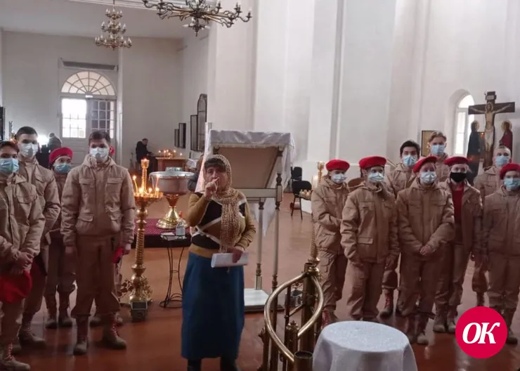 Юнармейцы знакомились с православной культурой в Покровском соборе