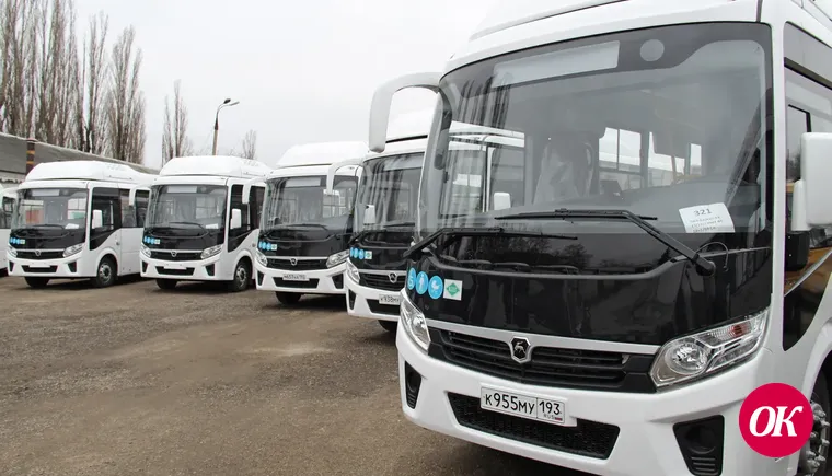 Новые пассажирские автобусы выйдут на линию в Кропоткине с понедельника