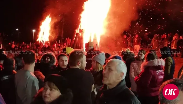 Жители Кавказского района отмечают Крещение Господне