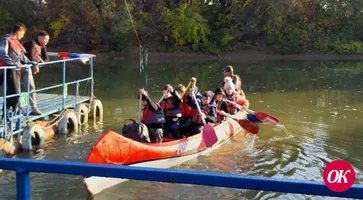 Жители Кавказского района приняли участие в соревнованиях по каноэ