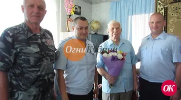 Ветеран Великой Отечественной войны Николай Ткачев отмечает 95-летие