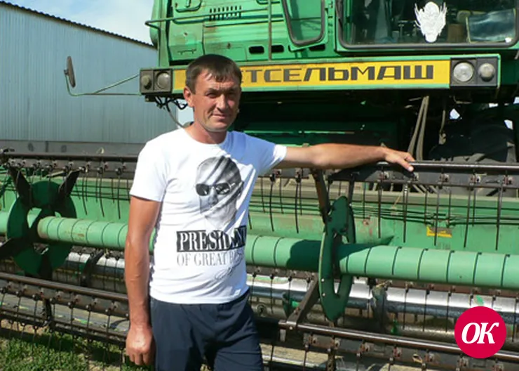 "Летучка" у комбайна