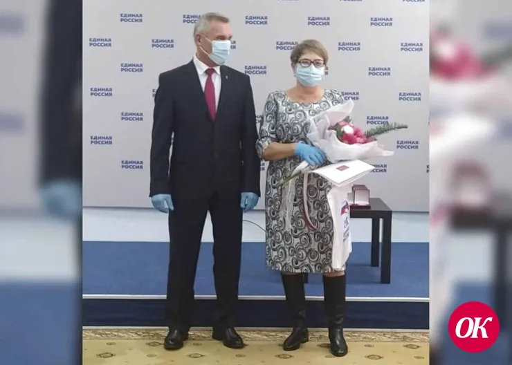 В Краснодаре наградили активистов Волонтерского центра «Единой России»