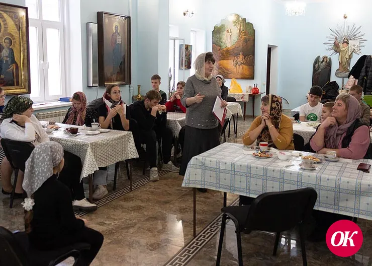 Покровский собор посетила паломническая группа учеников школы №7 п.Северного Павловского района