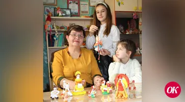 Мастер лепки и росписи по глине Ирина Шипитко бережно хранит и возрождает русские народные промыслы