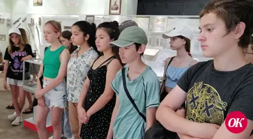 В городском краеведческом музее на обзорной экскурсии побывали семиклассники лицея №45
