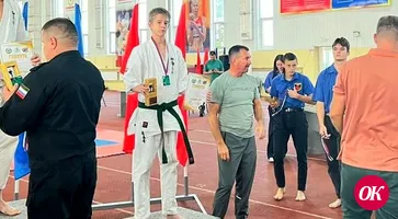 Двое спортсменов-киокусинкай отличились на первенстве Славянского района