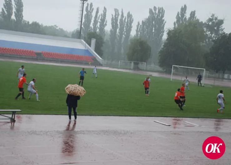 Несмотря на проливной дождь…
