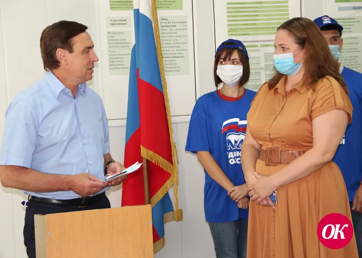 Глава Кавказского района Виталий Очкаласов приветствовал участников «Диктанта Победы»