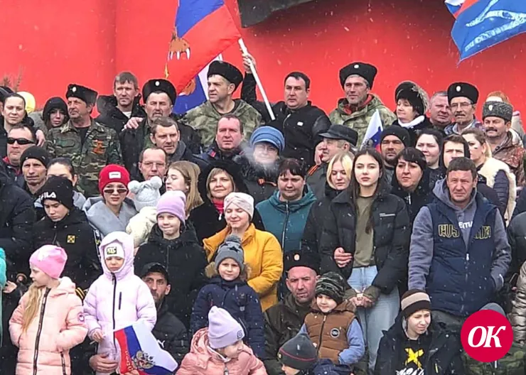 Накануне с центральной площади ст-цы Кавказской стартовал автомобильный пробег «Мы — вместе!»