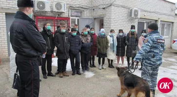 В Кавказском районе полицейские и общественники приняли участие во всероссийской акции «Студенческий десант»