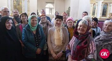 В Покровский собор Кропоткина прибыла группа паломников из числа прихожан Михайло-Архангельского собора г.Михайловска во главе с настоятелем протоиереем Игорем Подоситниковым