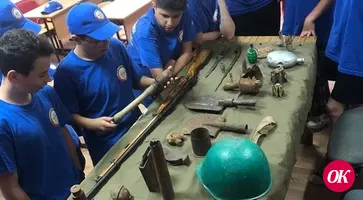 В Кропоткинской автошколе ДОСААФ 23 января открыт месячник оборонно–массовой работы