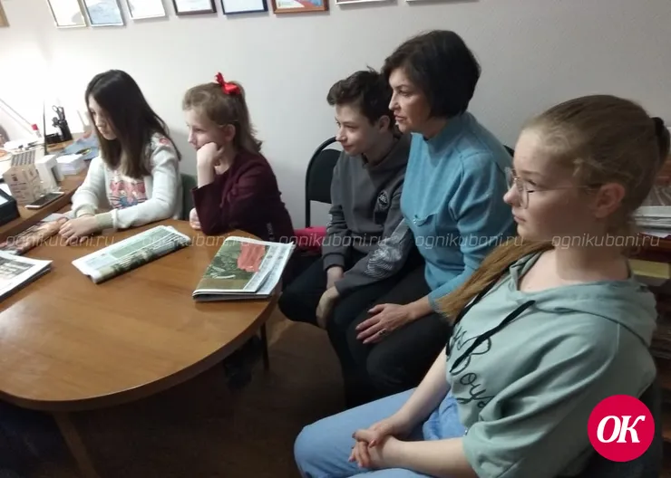 Первое занятие в «Школе юного блогера»