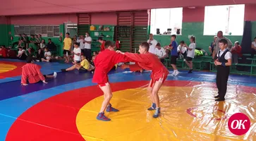 Школьники Кавказского района борются за Кубок губернатора по самбо