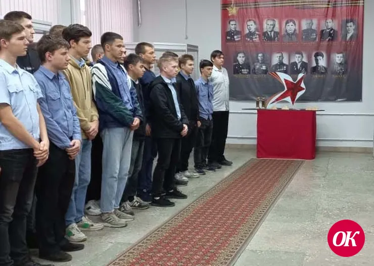 В краеведческом музее г.Кропоткина побывали студенты Кропоткинского техникума технологий и железнодорожного транспорта