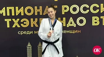 Виктория Кучина из Кропоткина взяла «бронзу» Чемпионата России по тхэквондо