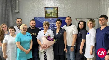 Работники центральной районной больницы принимали поздравления с профессиональным праздником