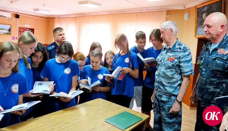 Общественники провели урок мужества на военно-патриотической площадке «Будущий воин»
