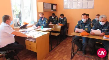 Сотрудники Госавтоинспекции Кавказского района провели занятия с личным составом пожарной части