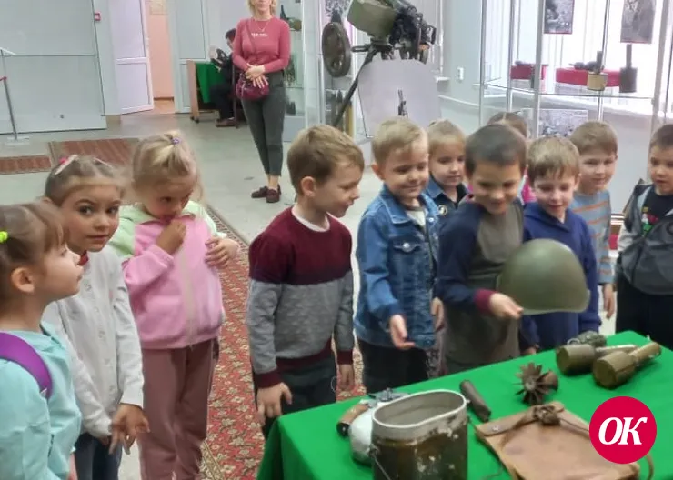 В Кропоткине малышей познакомили с эпохой каменного века