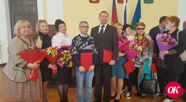В День местного самоуправления в администрации района наградили председателей ТОС