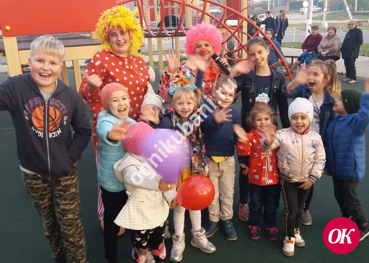 Артисты отличились на открытии нового сквера в Кропоткине