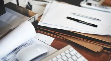 closeup-working-table-workplace-office