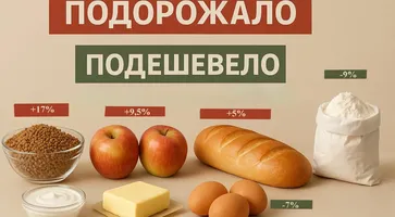 А яйца-то  подешевели!