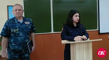 В Кавказском районе сотрудники полиции и общественники встретились со школьниками в рамках акции «Дети России-2023»