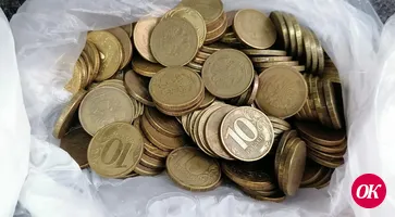 Жители Кубани за две недели принесли в банки 2,7 тонны монет