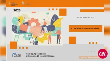 Продолжается прием заявок на второй конкурс «Грантов Губернатора Кубани»