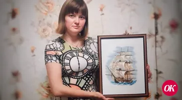 Для жительницы станицы Дмитриевской вышивка заменяет рисование