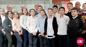 Школьники станицы Казанской познакомились с участниками войны в Афганистане