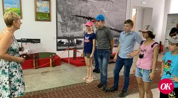 В краеведческом музее г.Кропоткина прошло музейное занятие «Три Спаса» для воспитанников Кропоткинского детского дома-интерната
