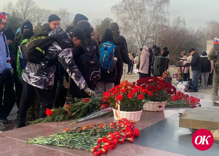 Школьники отправились в патриотический турпоход