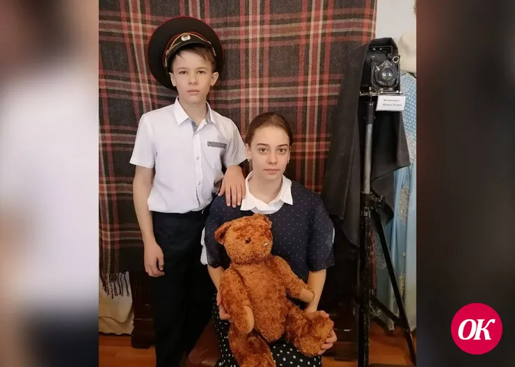 Заведующая музеем станицы Казанской Галина Поволоцкая гордится коллекцией фотоаппаратов
