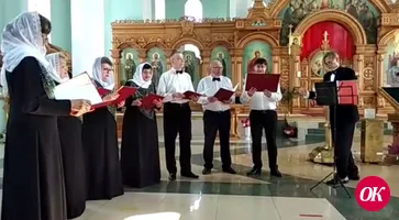 Вокалисты из Кропоткина выступили перед прихожанами Троицкого храма