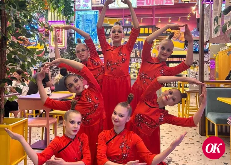 Кропоткинские гимнастки выступили на юбилее художественной гимнастики края