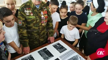 Школьники Кропоткина узнали об Афганской войне из первых уст